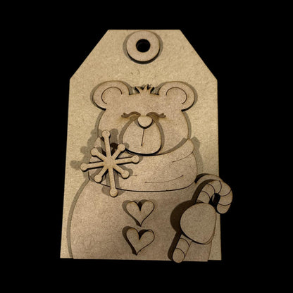 Polar Bear Ornaments Unfinished, Christmas Polar Bears, DIY Polar Bear Ornaments, Paint your own Ornaments, Ornaments, Personalized Bear