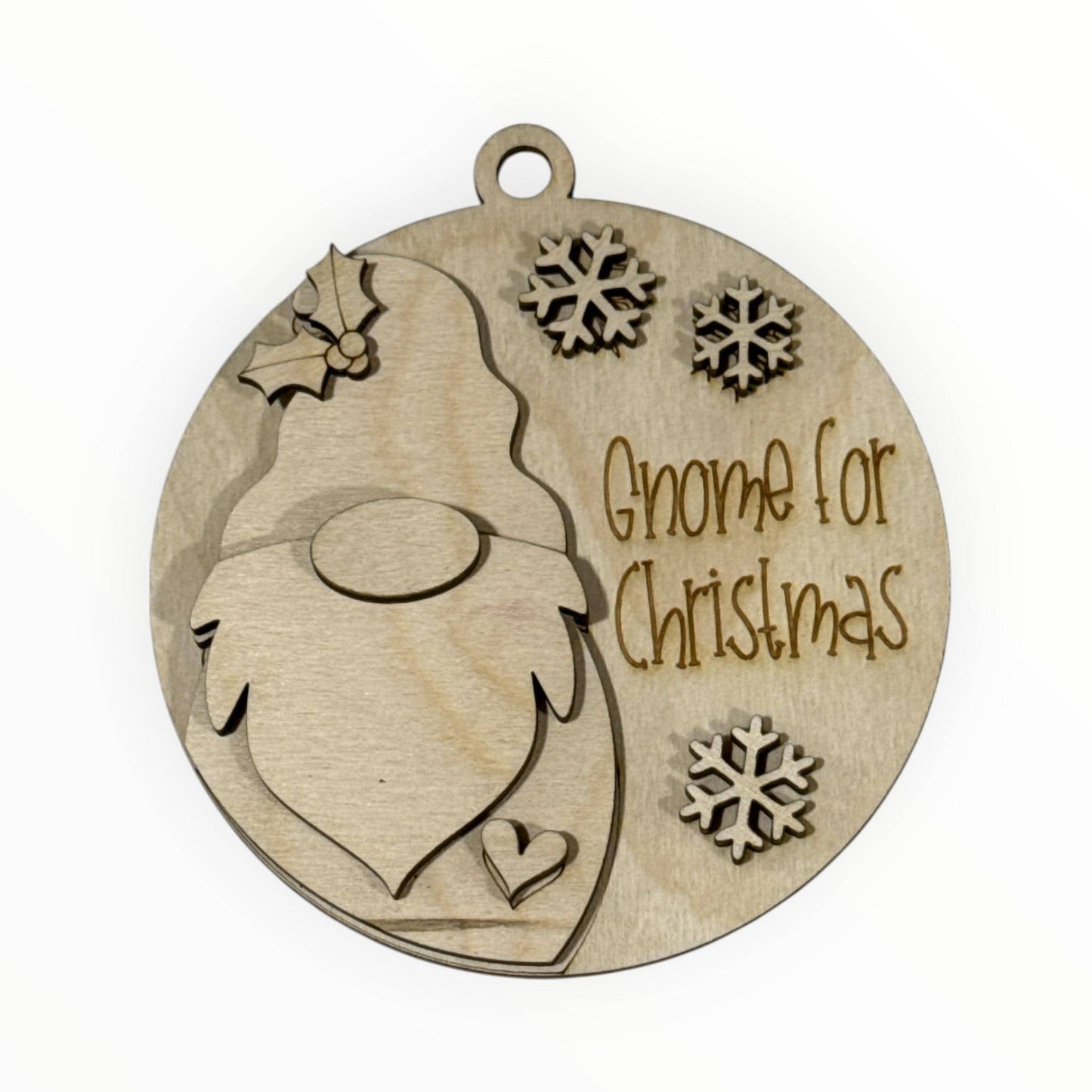 DIY Gnome Ornaments for Christmas, Gnome Ornament, Unfinished Wood Christmas