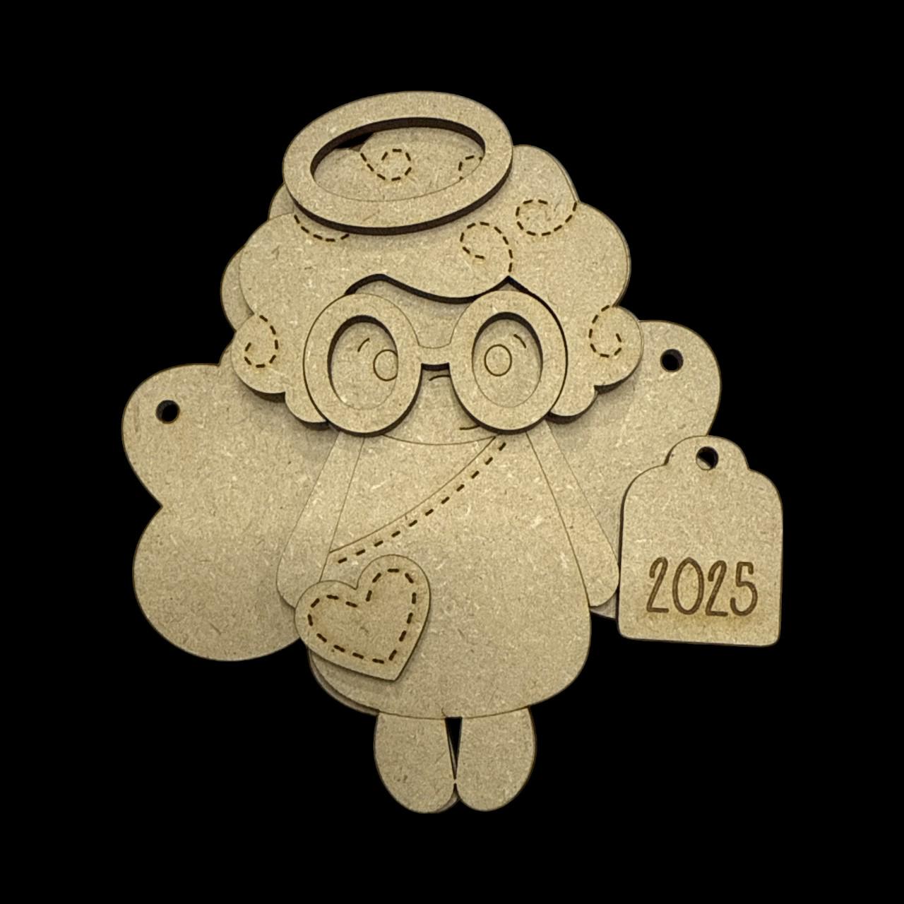 DIY Angel Ornaments, Angel with Gift Card Holder option