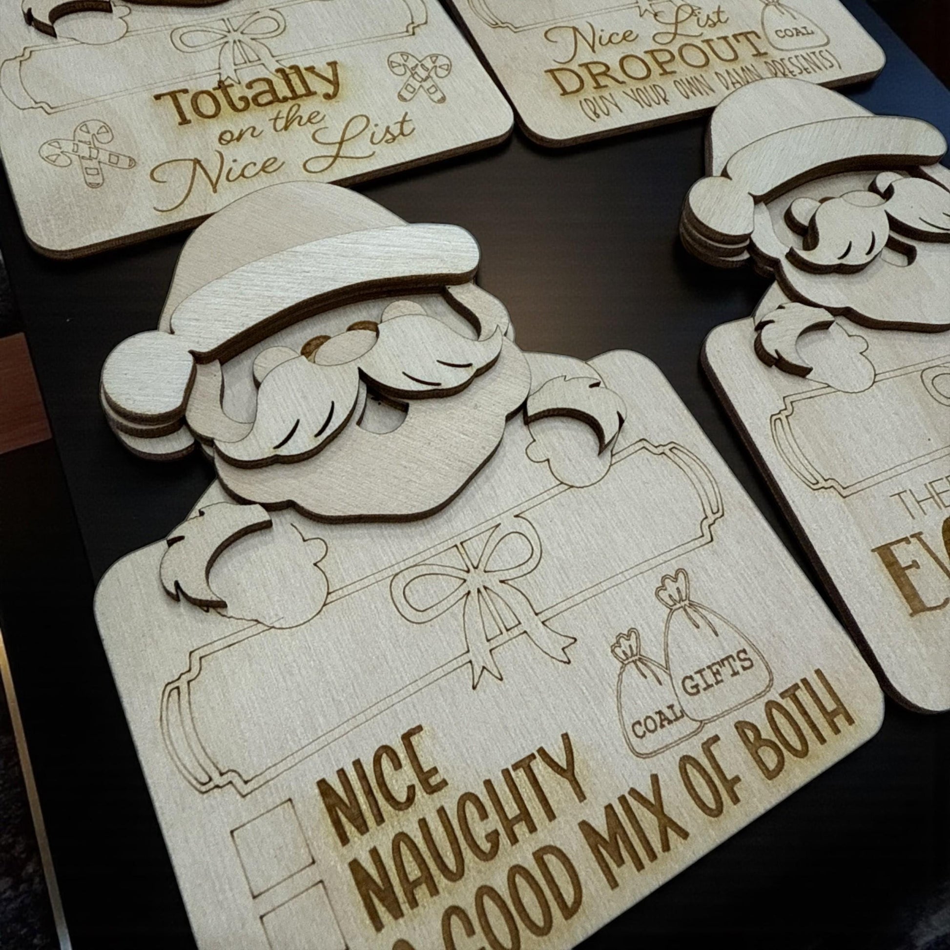 DIY Santa Gift Card Holder Christmas, DIY Christmas Gift Card Holder, Unfinished Gift Card Holder, Santa, Unfinished Santa Gift Card Holder