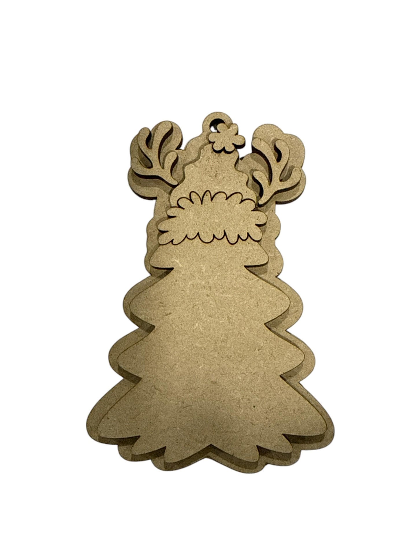 DIY Whimsical Tree Ornaments, Letter Personalized Tree