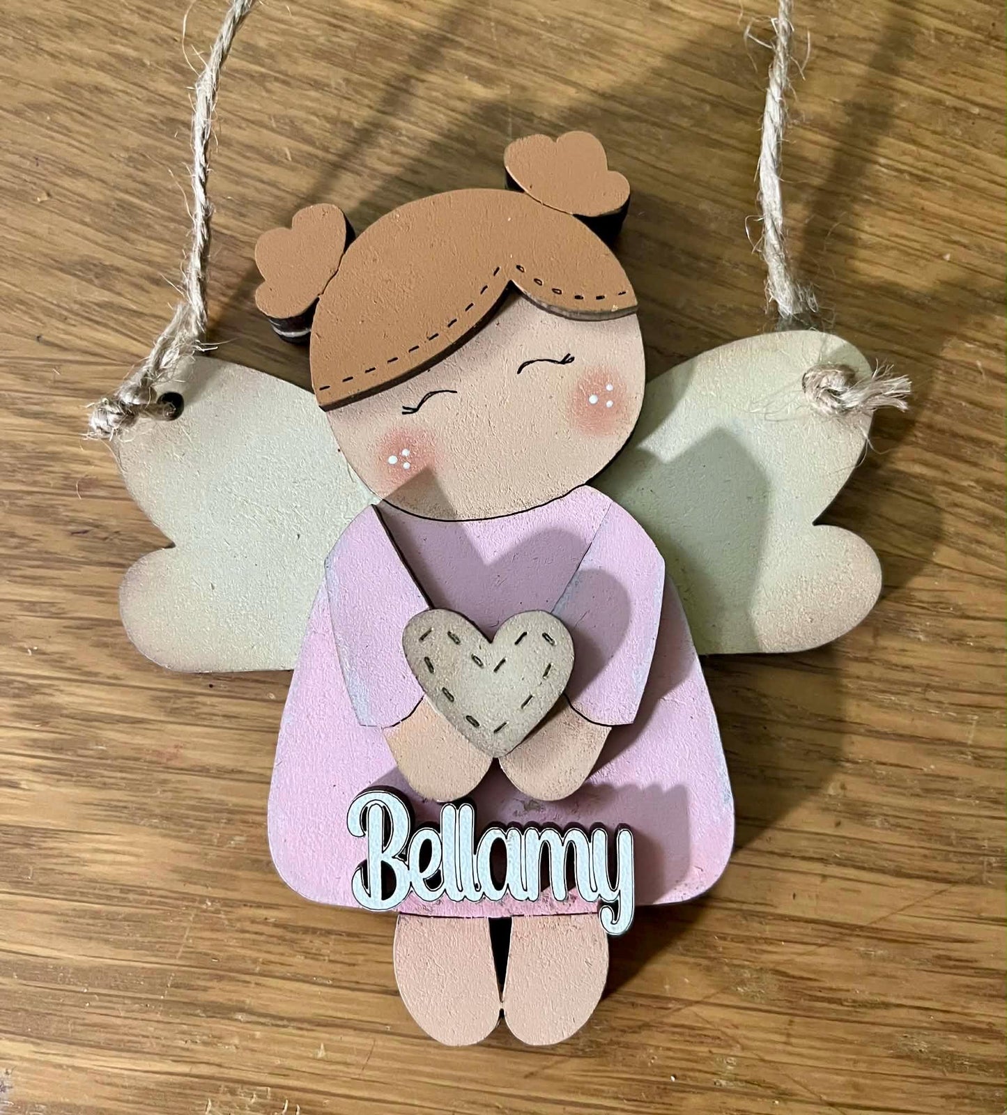 DIY Angel Ornaments, Angel with Gift Card Holder option