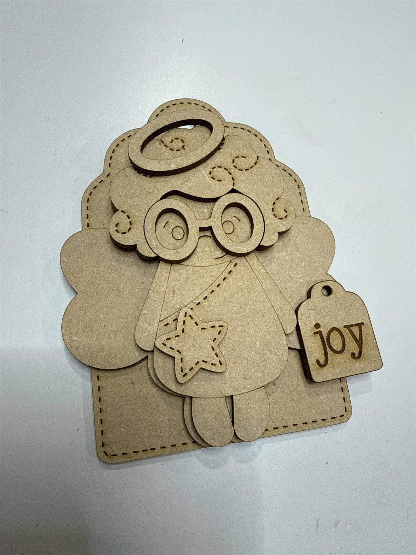 DIY Angel Ornaments, Angel with Gift Card Holder option