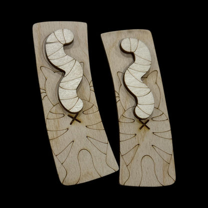 DIY Cat Tail, Unfinished Wood Laser Cut Blank, Cat Lovers