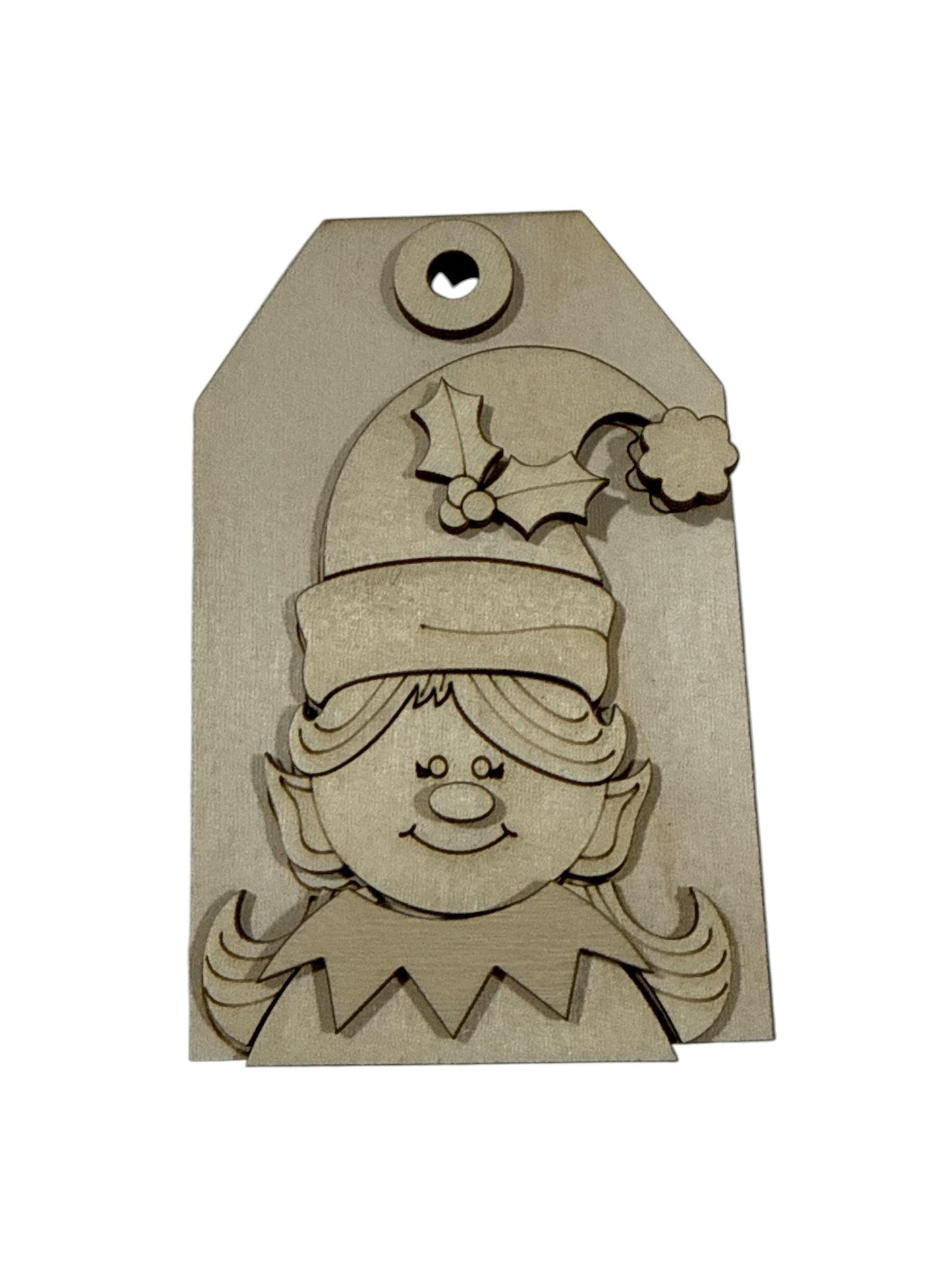 DIY Elf Ornaments, Unfinished Christmas