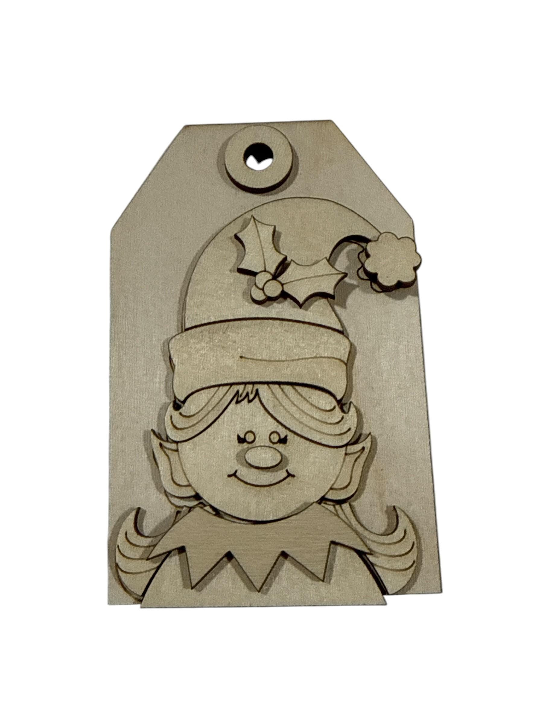 DIY Elf Ornaments, Unfinished Christmas