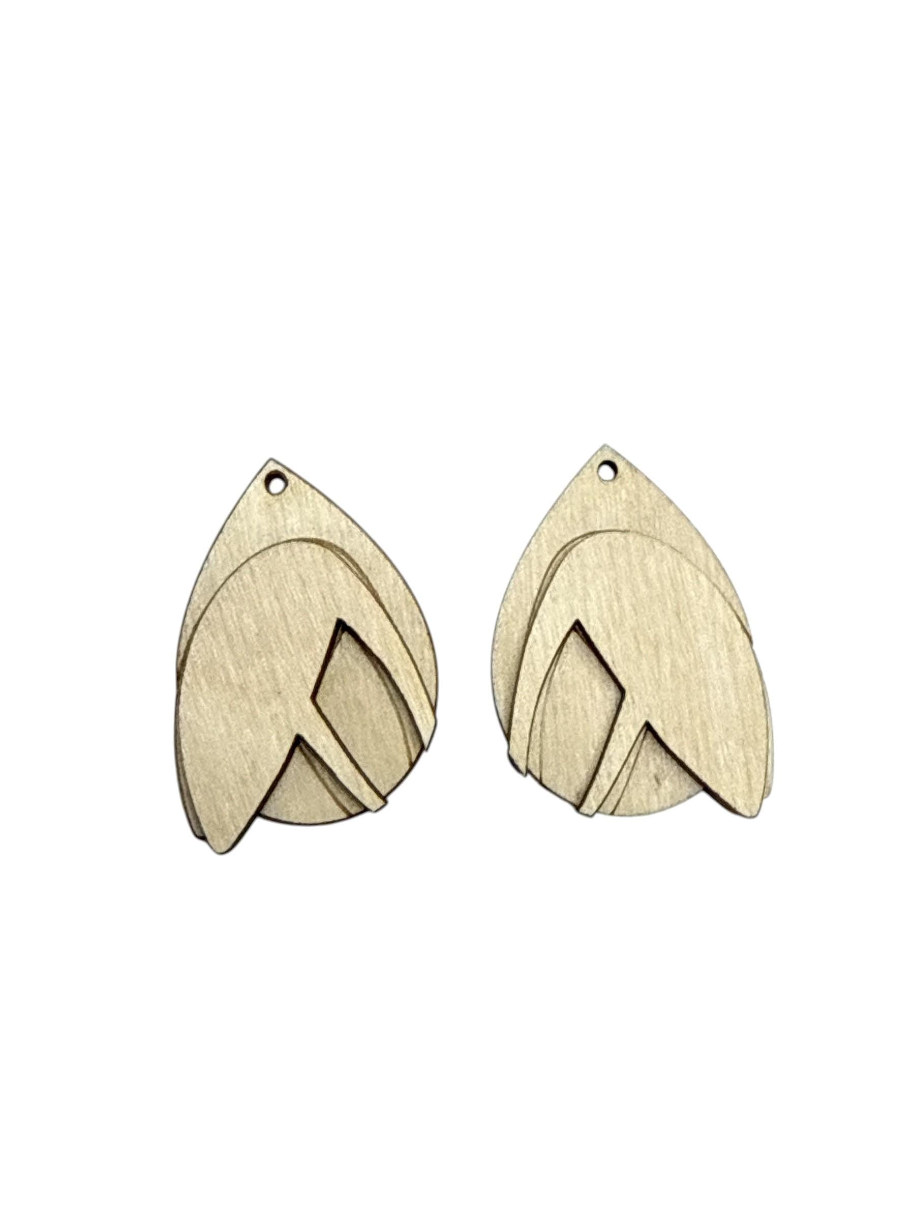 DIY Easter Earrings, Bunny, Bunny ears, Unfinished