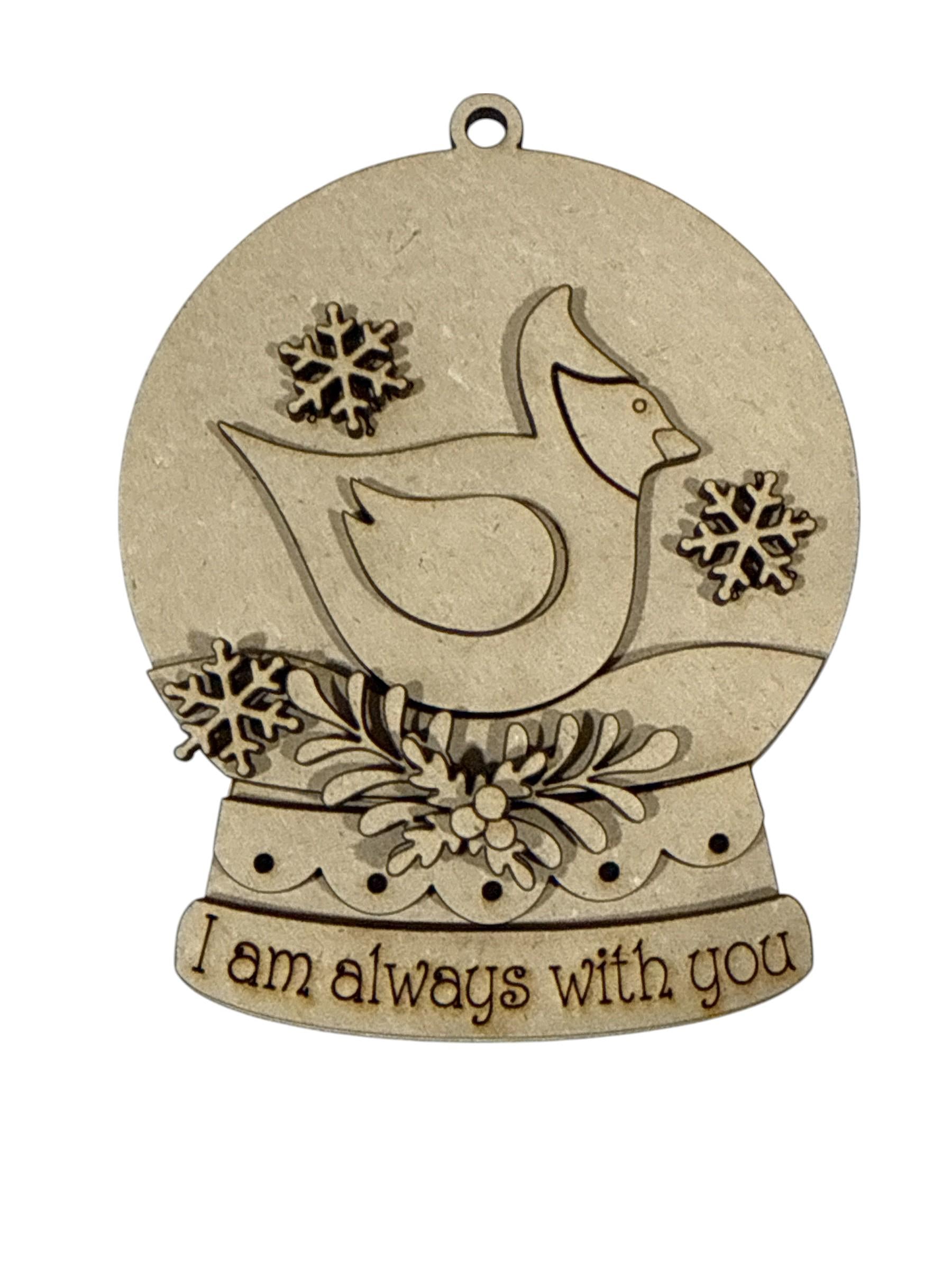 Snowglobe Ornaments DIY, Baby's First Christmas, Barn Snowglobe, Cardinal, unfinished ornaments, holiday crafts, DIY