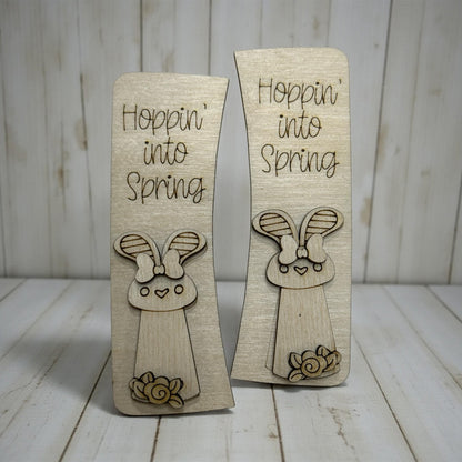 DIY Easter Hair Clips Unfinished, Bunny Ears, Hoppin into spring, Eggs and Ears Hair Clip, Spring Hair clip
