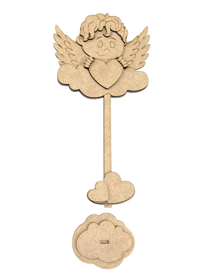 DIY Cupid on Stands, Love Cupid, Valentine Cupids Standing, Hearts and Cupid Unfinished, Cupid
