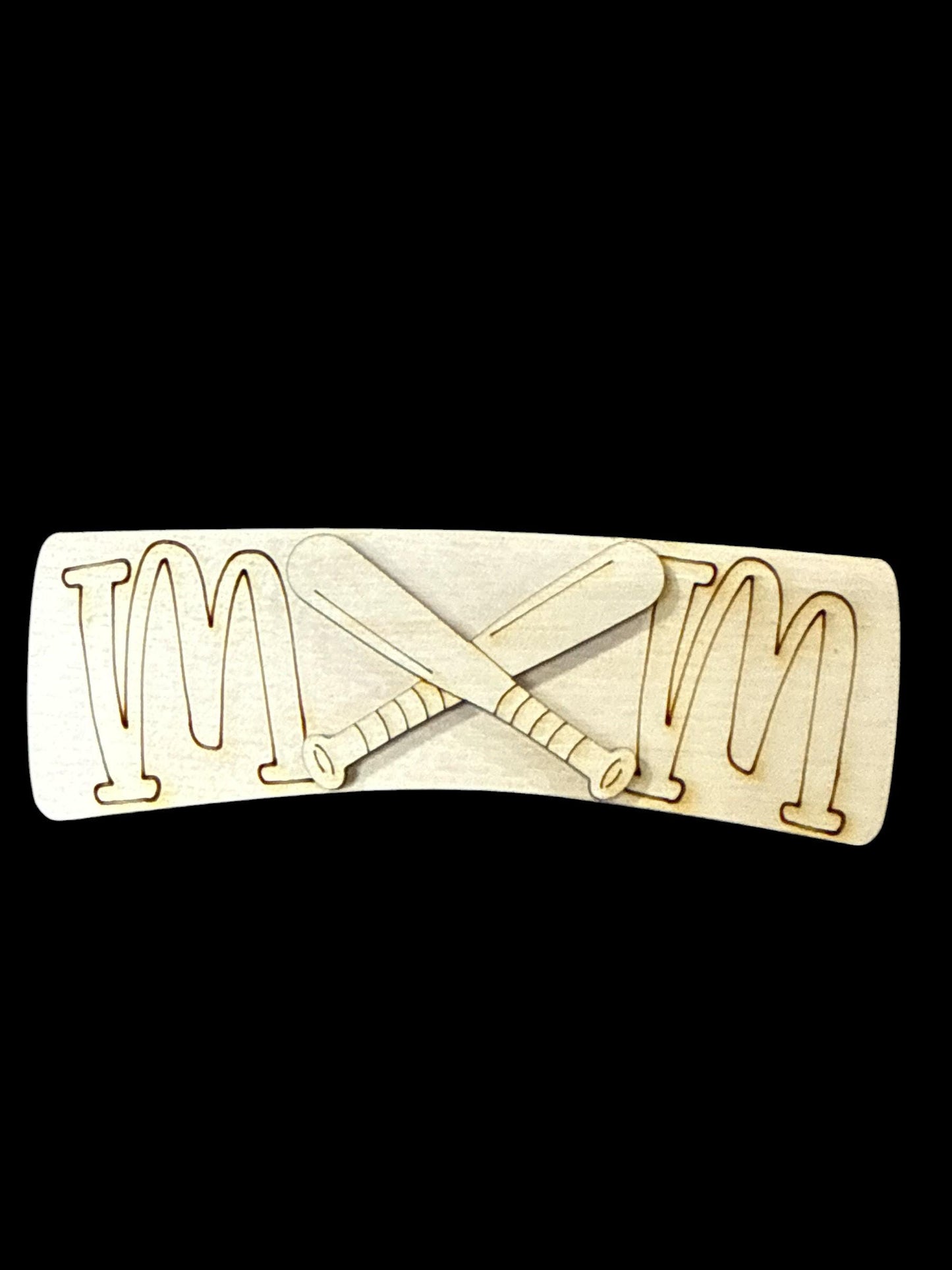 DIY Mom Sports Claw Clips, Unfinished Claw Clips, Sports, Volleyball, Dance, Basketball, Volleyball, Baseball, Hockey, Ballet