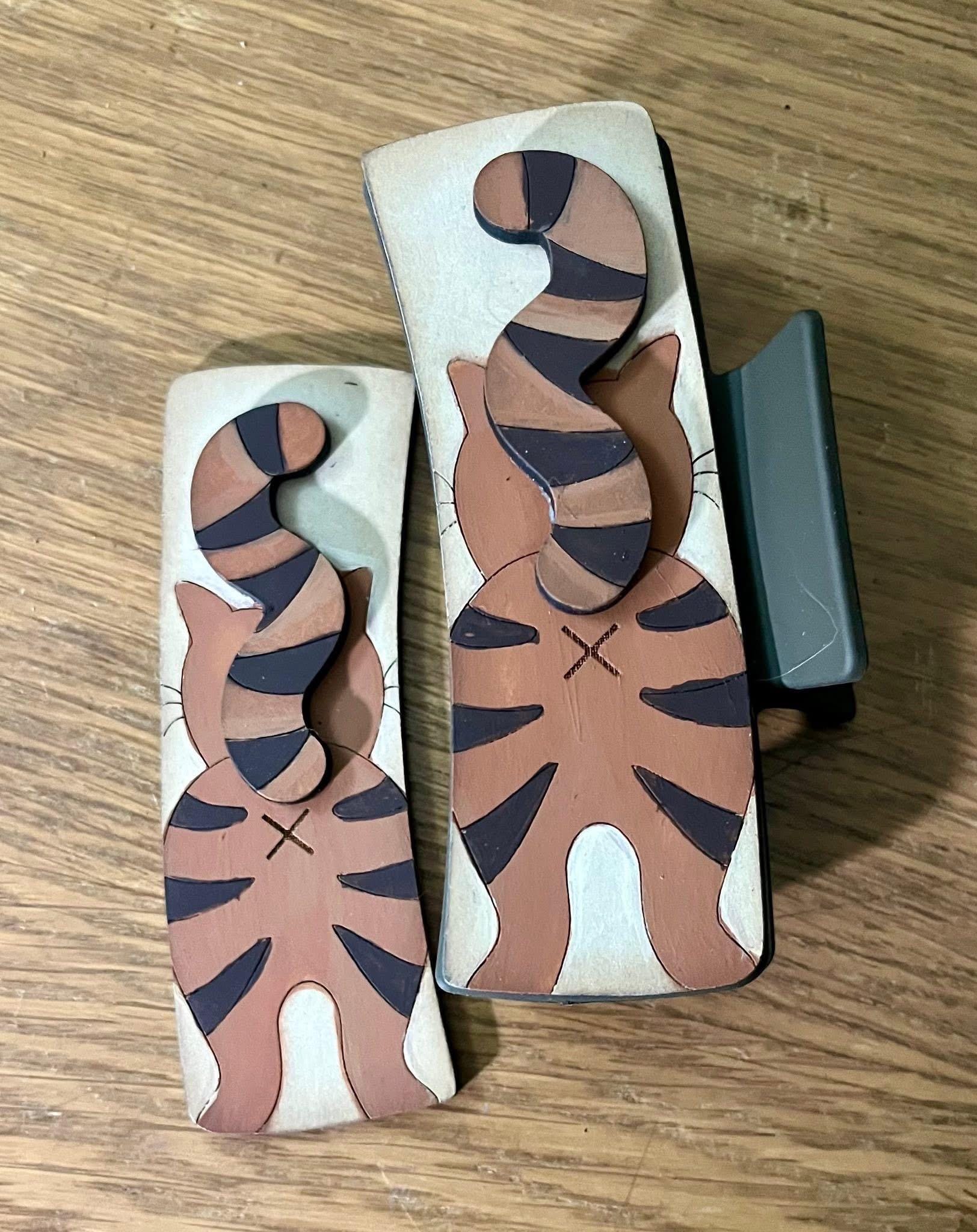 DIY Cat Tail, Unfinished Wood Laser Cut Blank, Cat Lovers