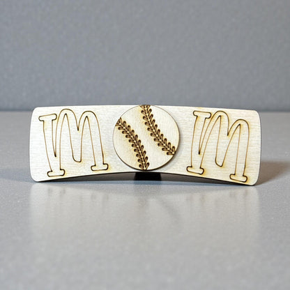 DIY Mom Sports Claw Clips, Unfinished Claw Clips, Sports, Volleyball, Dance, Basketball, Volleyball, Baseball, Hockey, Ballet
