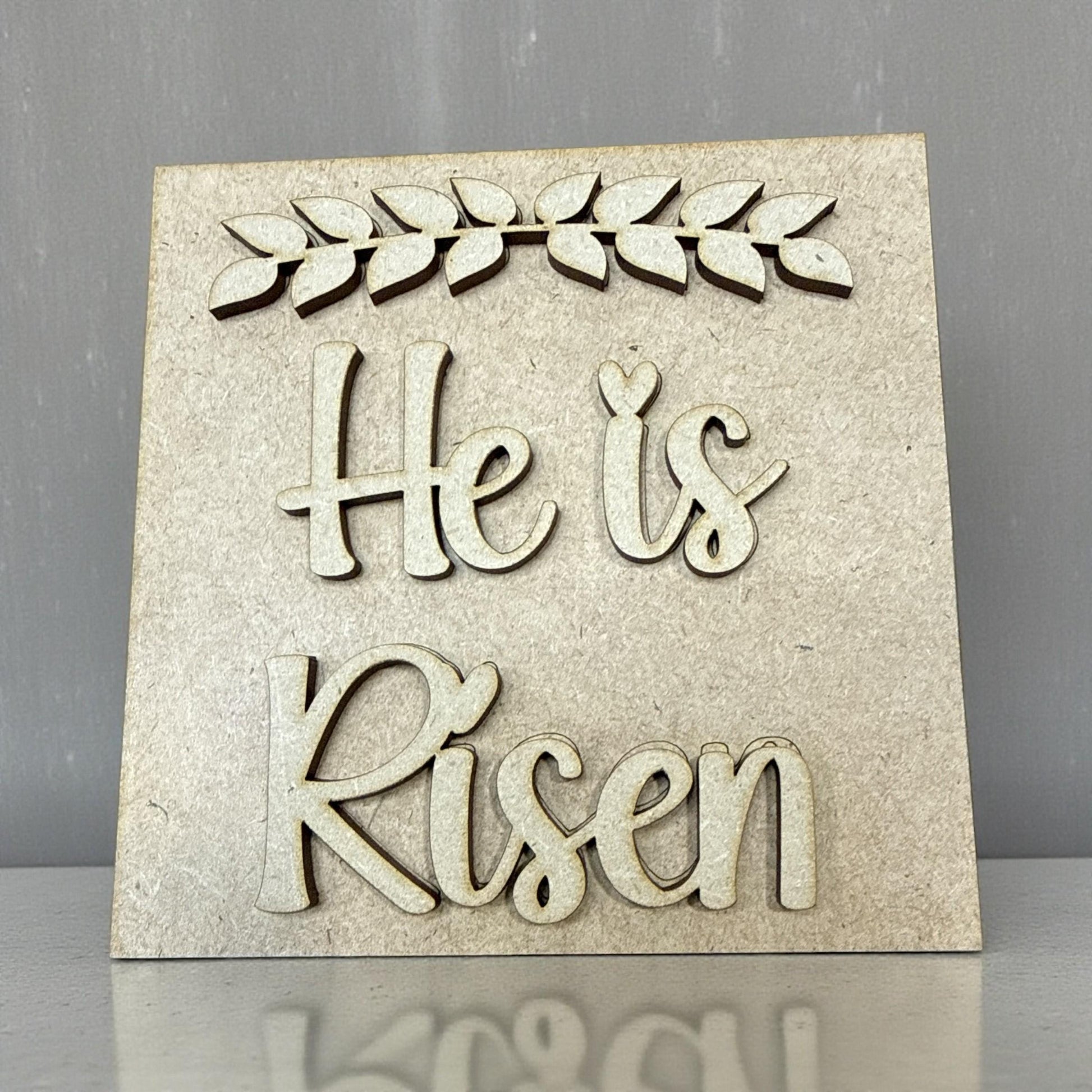 DIY Religious Easter Squares, Easter Ladder insert, Easter Inserts DIY, 4.25" Squares for inserts, Ladder insert, Rejoice in the lord