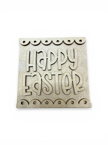 DIY Hip hop, Easter Squares, DIY Ladder Inserts, Easter, Ladder Inserts Craft, Paint Your Own, Spring