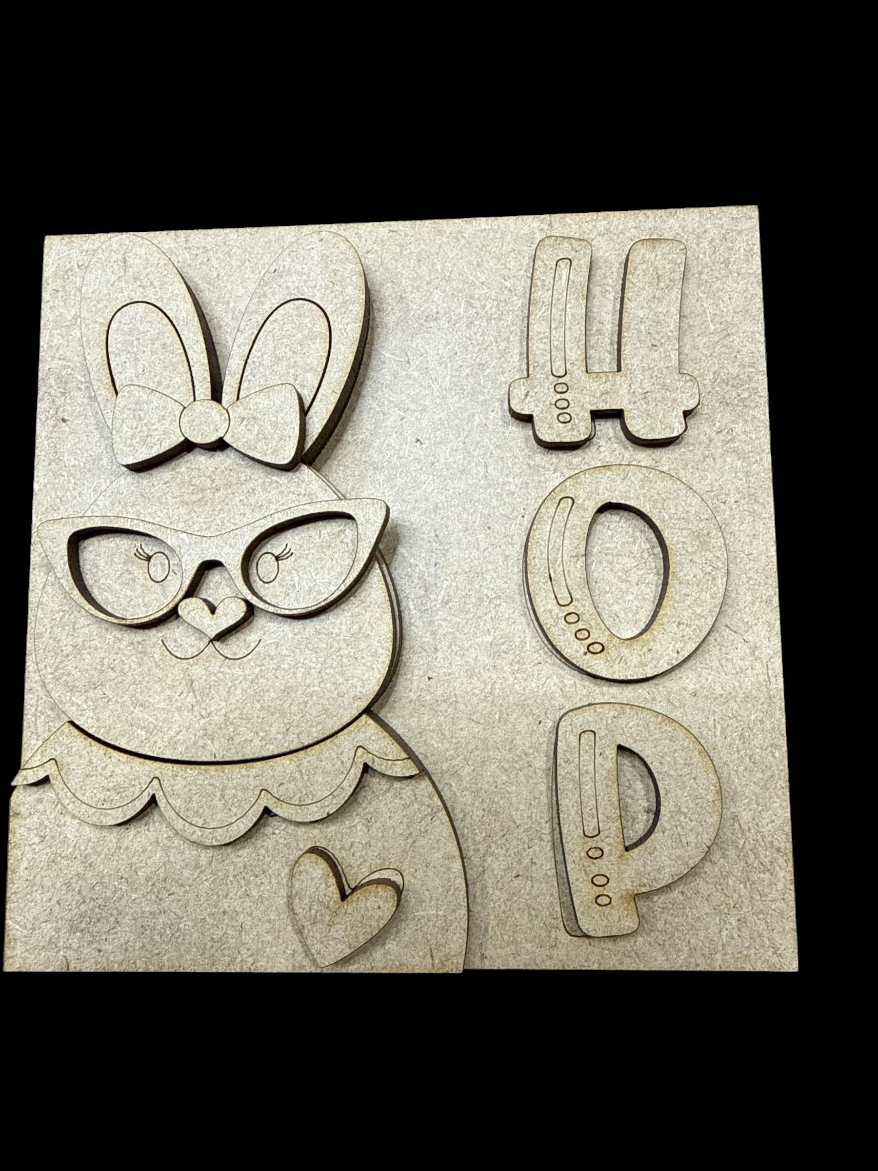 DIY Hip hop, Easter Squares, DIY Ladder Inserts, Easter, Ladder Inserts Craft, Paint Your Own, Spring