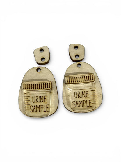 DIY Nurse Stud, Nurse Dangle, Prescription Medical Earrings, Unfinished, Dangles, Unfinished, Medical Love