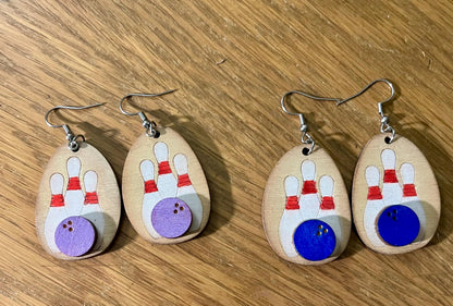 DIY Bowling Earring, Bowling Ball