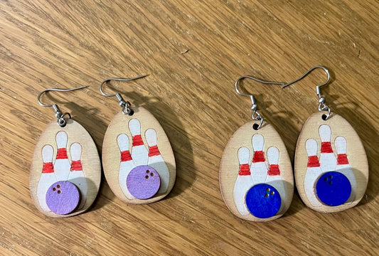 DIY Bowling Earring, Bowling Ball