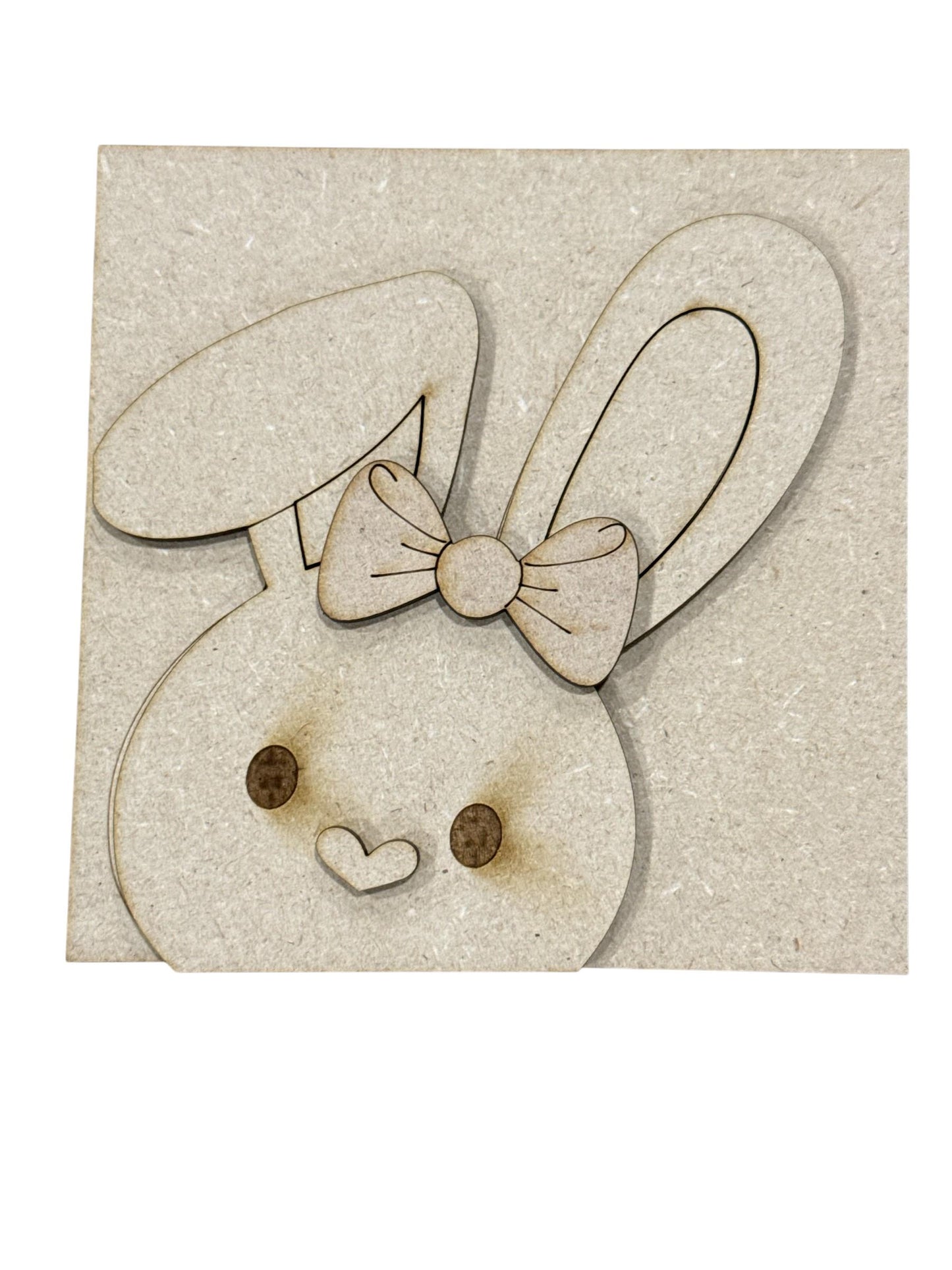 DIY Holiday Faces Squares, DIY Ladder Inserts, Holiday Faces, 4.25" Ladder Inserts Craft, Paint Your Own, Seasonal Squares