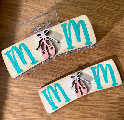 DIY Mom Sports Claw Clips, Unfinished Claw Clips, Sports, Volleyball, Dance, Basketball, Volleyball, Baseball, Hockey, Ballet