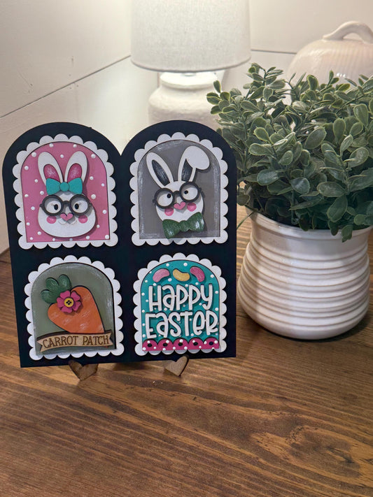 DIY Eater Mini Interchangeable Arched Add-on, Interchangeable Sign, Mini Arches Interchanges, Easter mini