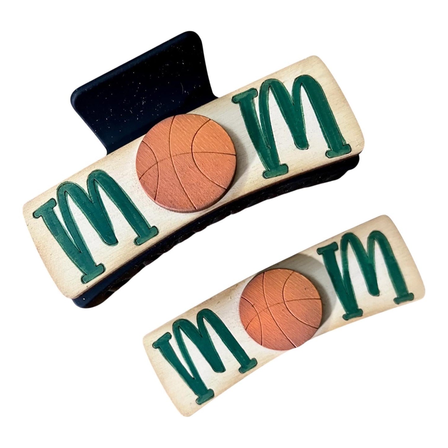 DIY Mom Sports Claw Clips, Unfinished Claw Clips, Sports, Volleyball, Dance, Basketball, Volleyball, Baseball, Hockey, Ballet