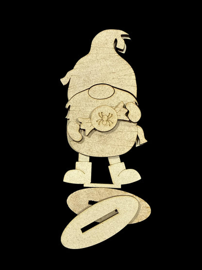 DIY Gnome Halloween Shelf Sitters, Gnome Halloween Friends Unfinished, Shelf Sitter, Unfinished, Paint Party or Gifts