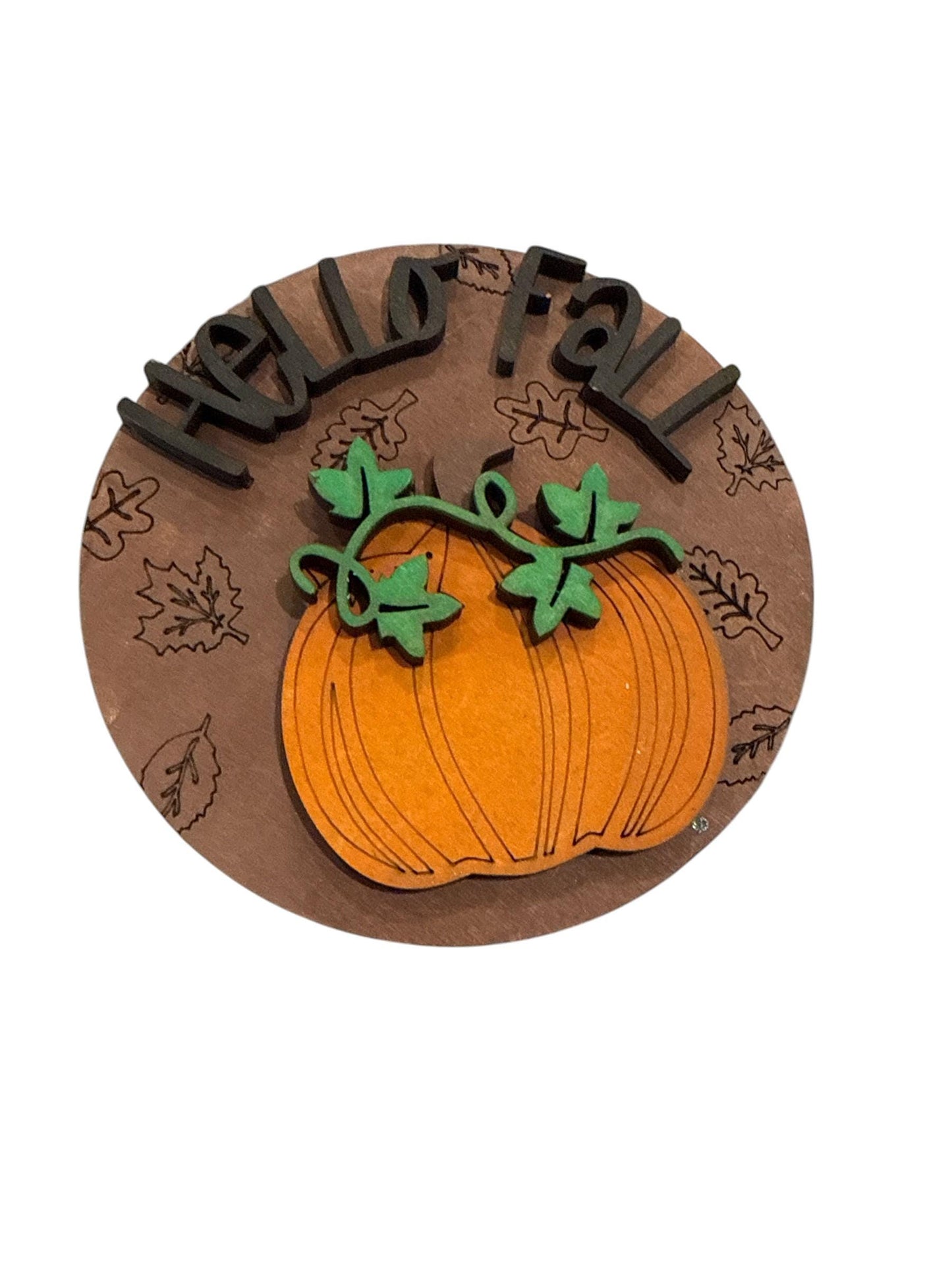 Bundle 8 of 3" or 6" Seasonal Interchangeable Sign Rounds, Hand-Painted MDF Decor, Hand Painted Seasonal Inserts, Interchange Seasons