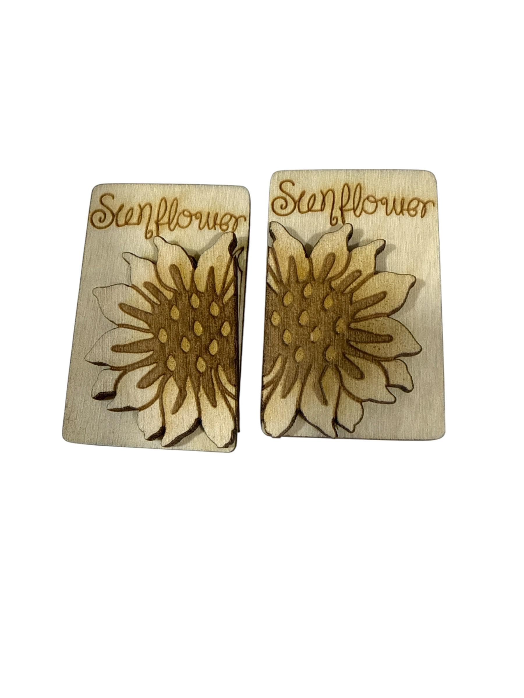 DIY 2" Sunflower Claw Clip, Sunflower Claw Clip Blank, Unfinished Claw Clip, Summer Clip