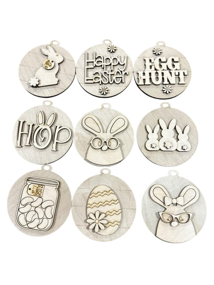 DIY Easter Ornaments, Set Ornaments, DIY Ornaments, Spring