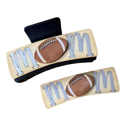 DIY Mom Sports Claw Clips, Unfinished Claw Clips, Sports, Volleyball, Dance, Basketball, Volleyball, Baseball, Hockey, Ballet