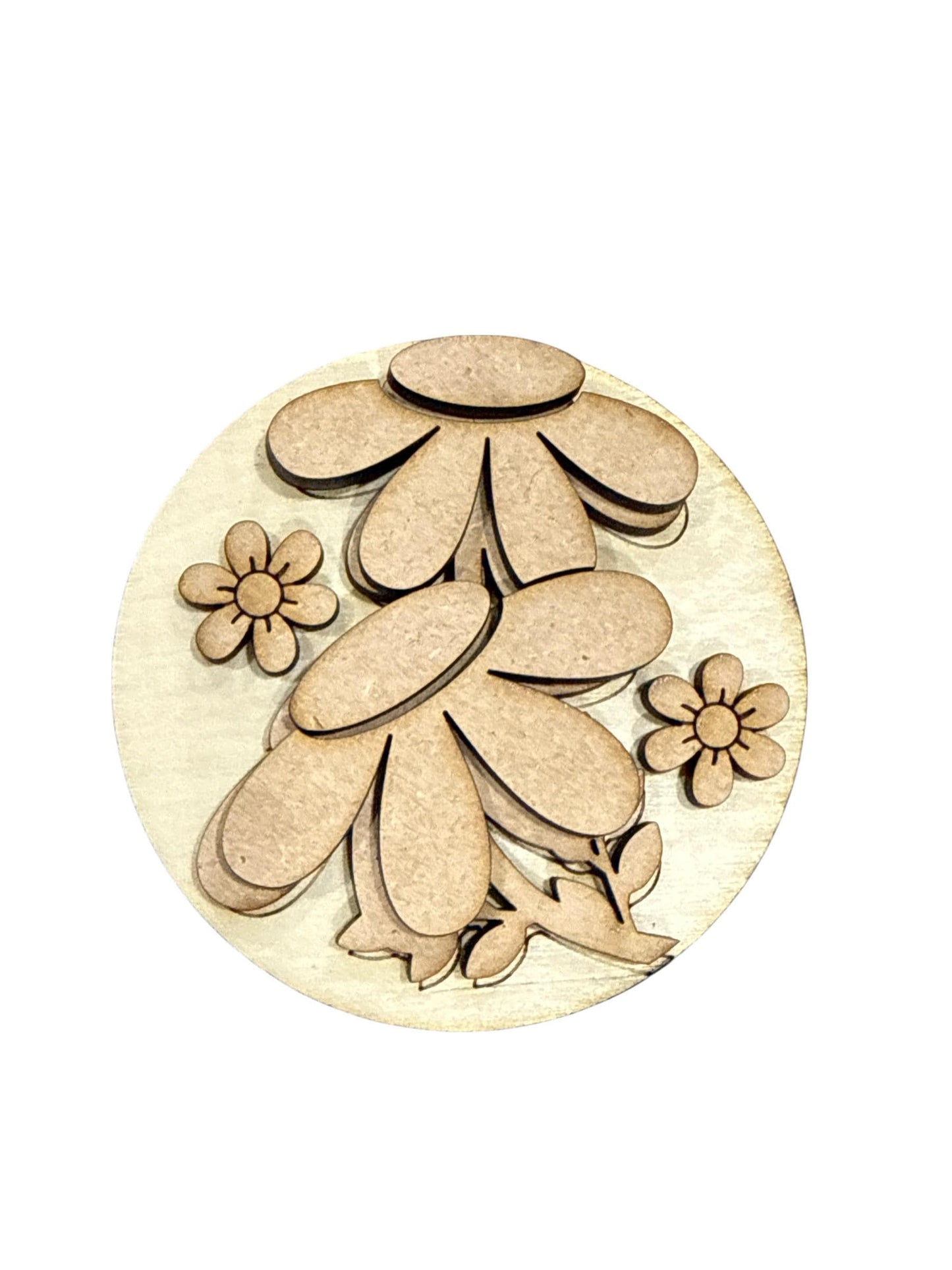 DIY Bundle 8 of Seasonal Interchangeable Rounds DIY Bundle: Unfinished Wood Sign Add-Ons, 3" or 6" Rounds for Seasonal Inserts