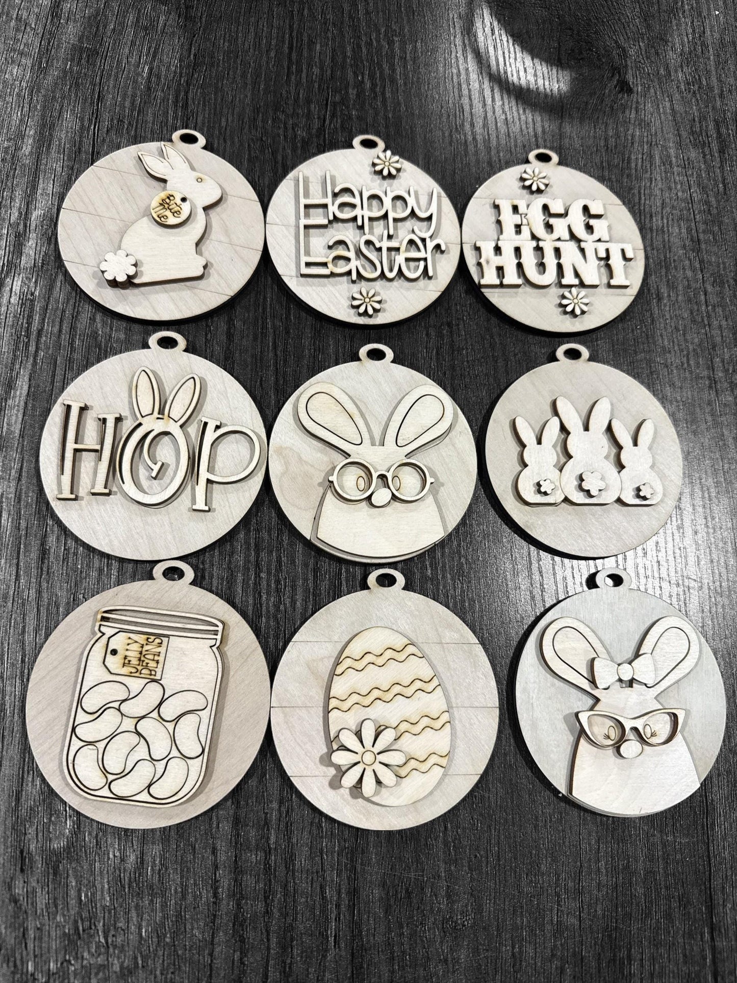 DIY Easter Ornaments, Set Ornaments, DIY Ornaments, Spring
