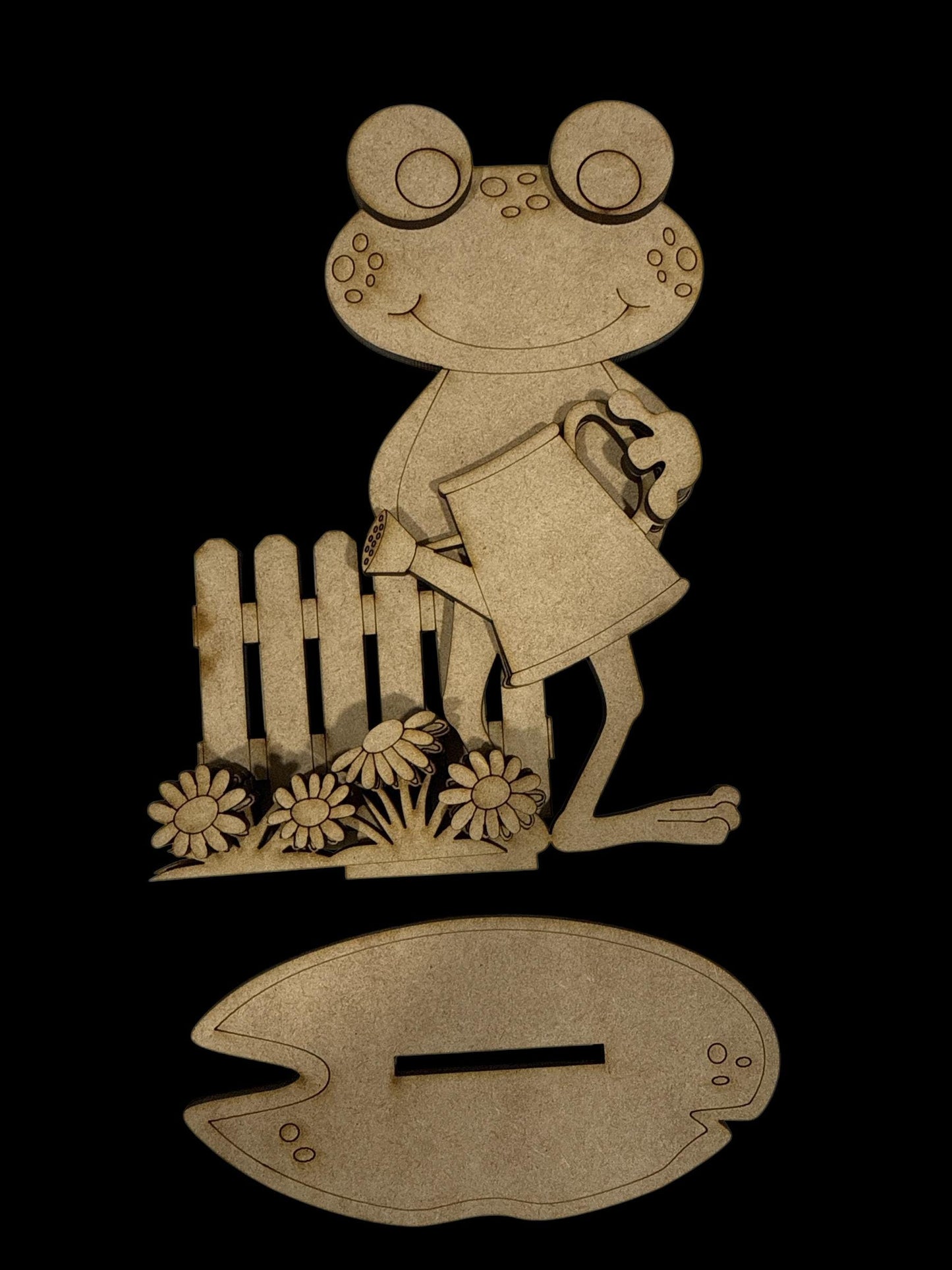 DIY Spring Frog Shelf Sitter, Kids, Shelf Sitters, Tiered Tray, Crafting, Unfinished Wood, Frogs