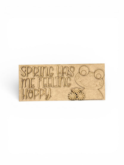 DIY Spring Frog Squares, Frog Spring Ladder inserts, Ladder Inserts DIY, 4.25" Squares for inserts, ladder inserts, Frog and butterflies