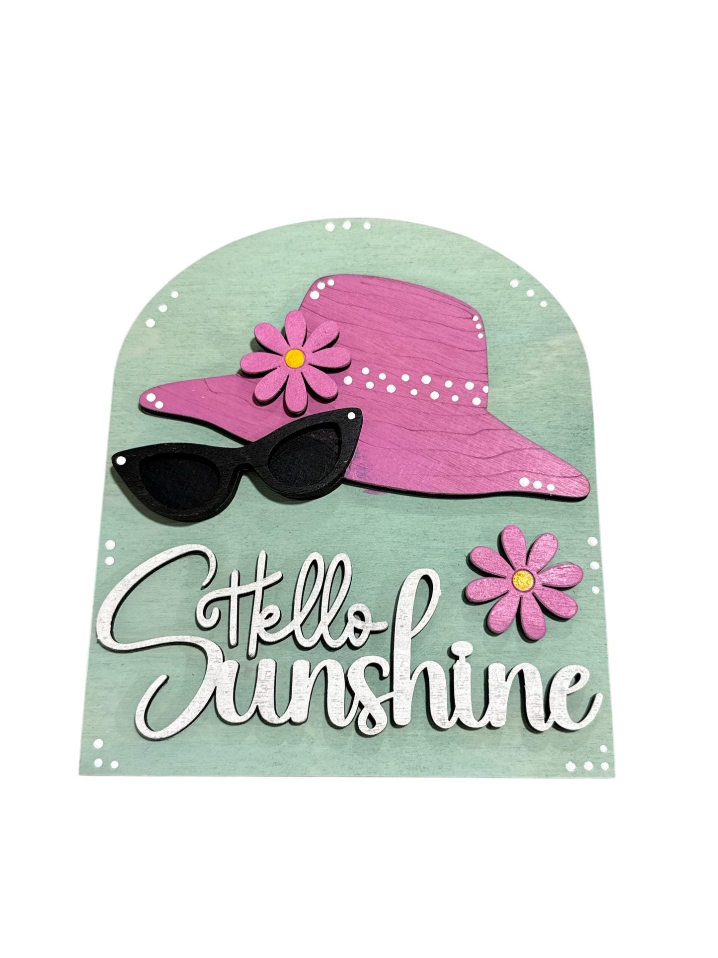 Small Arch Insert Vol #2: Seasonal Boho Sign Add-on Finished Inserts ONLY, Interchangeable Seasons, Painted