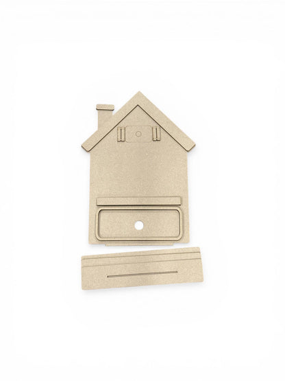 DIY Interchangeable House for Seasonal Truck Inserts, DIY Truck insert Base Display, Home Decor, Shelf Sitter, Decor, Door Hanger
