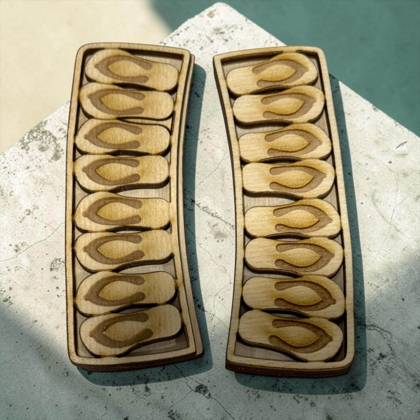 DIY Flip Flops Claw Clip, Claw Clip: Unfinished Wood Laser Cut Blank, Summer Hair Clip, Flip Flop Season Hair Clip