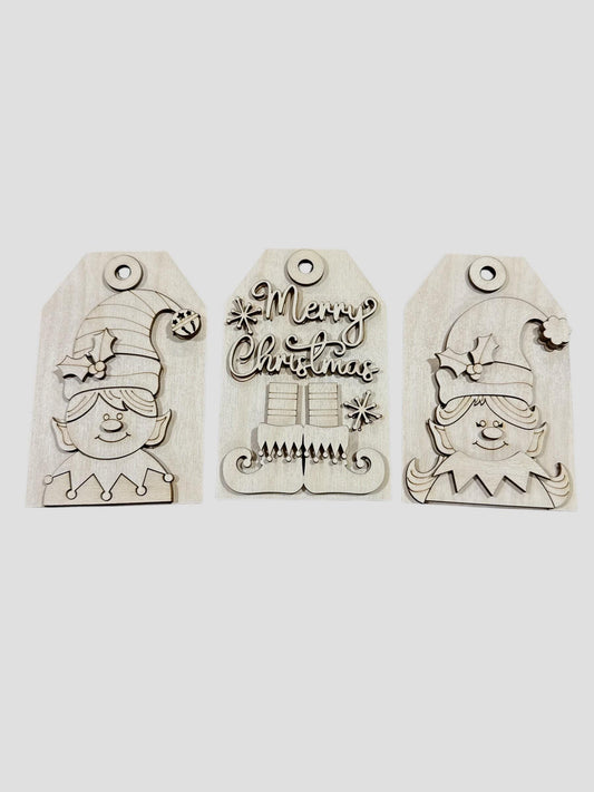 DIY Elf Ornaments 101, Unfinished Christmas, Merry Christmas