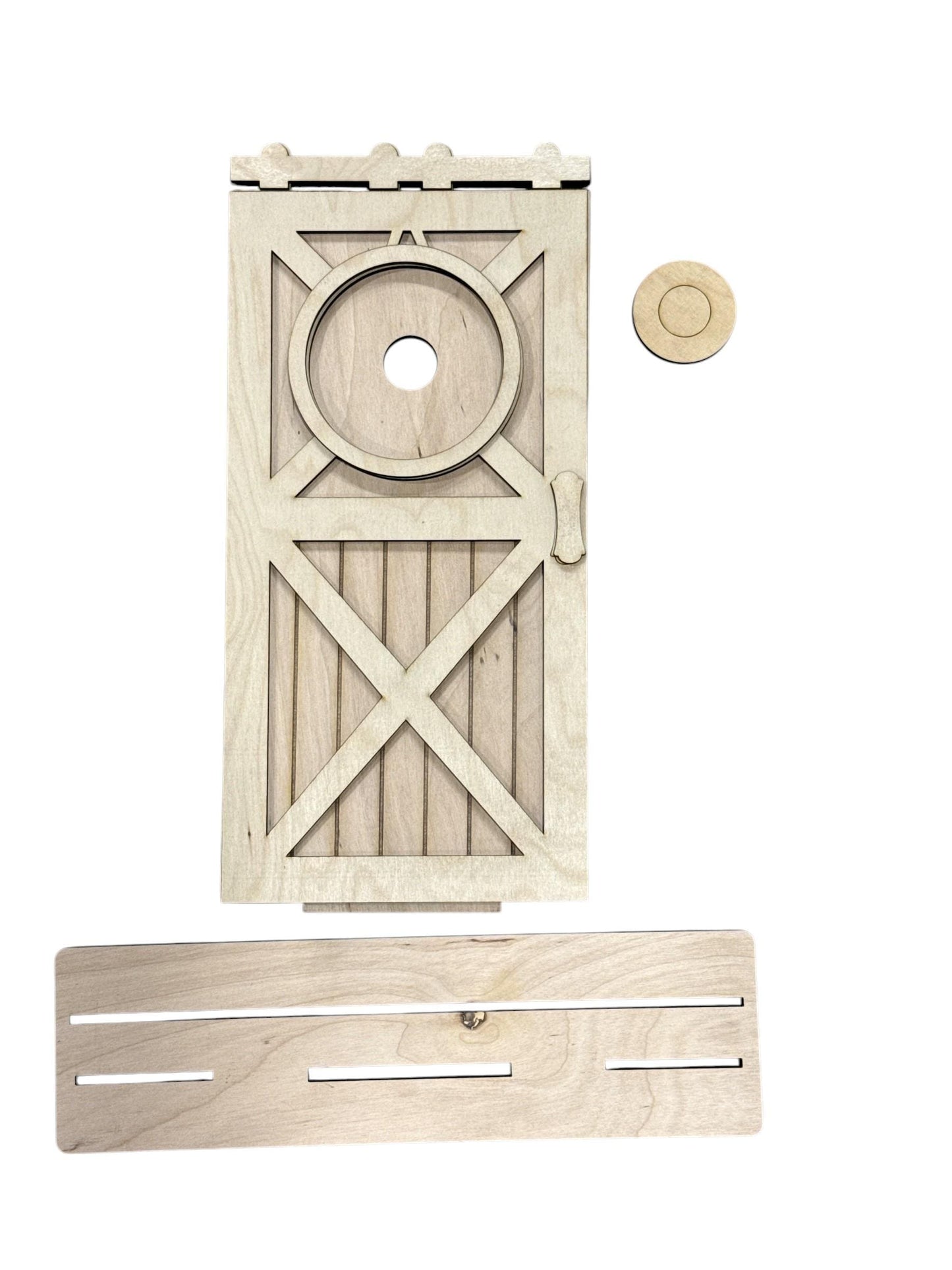 DIY Barn Door Interchangeable 3" Round, Barn Door Decor