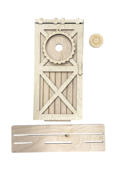 DIY Barn Door Interchangeable 3" Round, Barn Door Decor