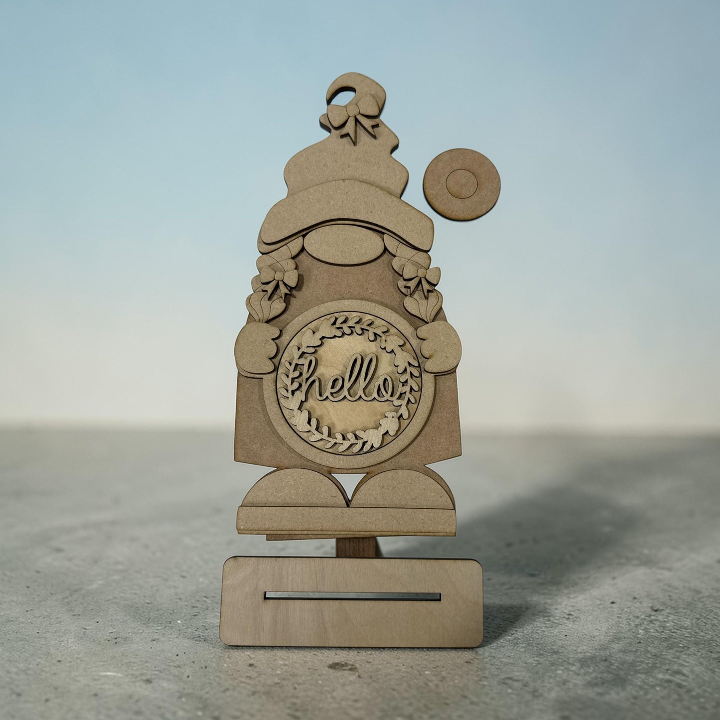 DIY Gnome Seasonal, Interchangeable Gnome, Holiday gnome, Mother's Day gift, Gifts, Unfinished