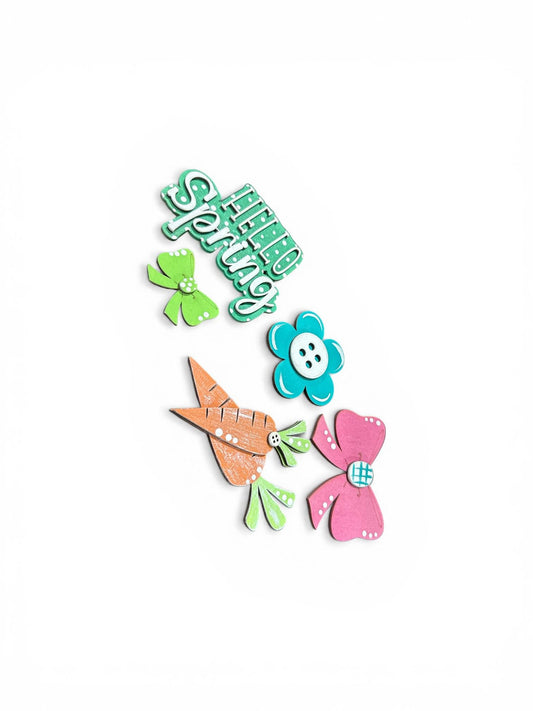 DIY Charms for Wooden Beach Tote Bag, DIY Bag Charms