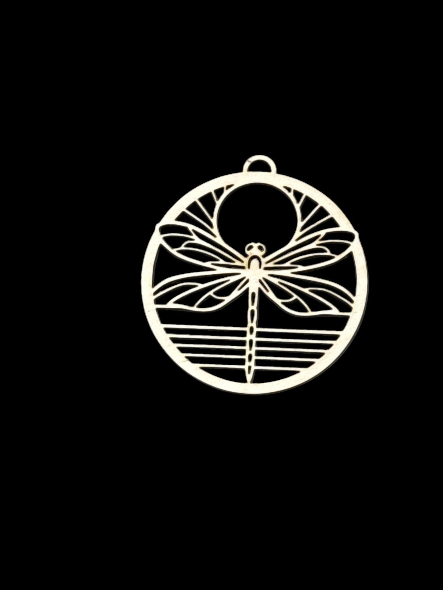 Suncatcher #2 Car Charms, Dragon, Dragonfly, Palm Tree, Seashell, Unfinished Car Charms