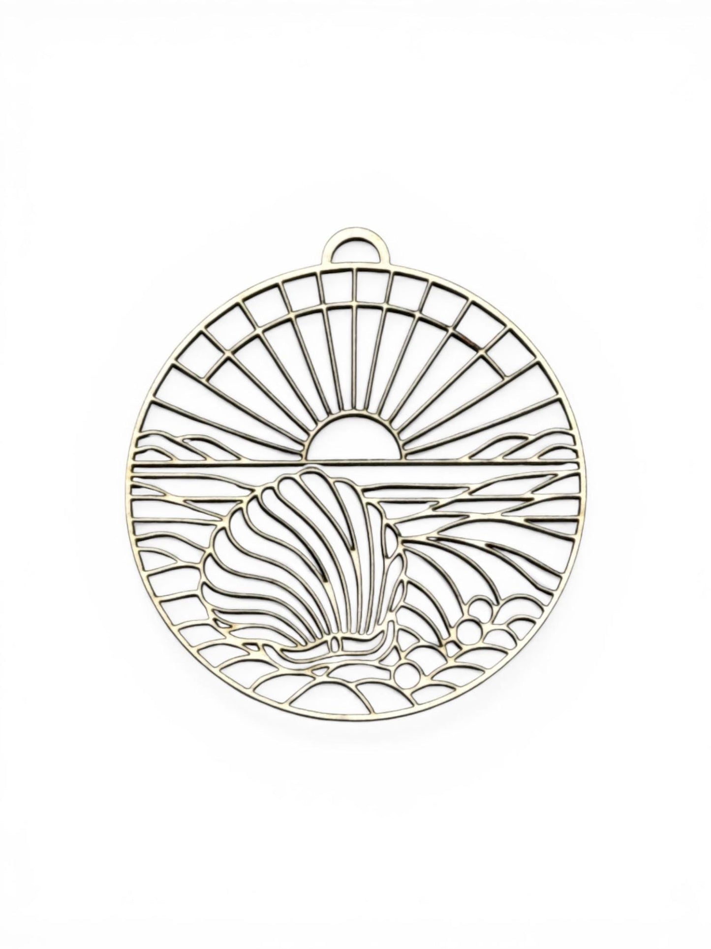 Suncatcher #2 Car Charms, Dragon, Dragonfly, Palm Tree, Seashell, Unfinished Car Charms