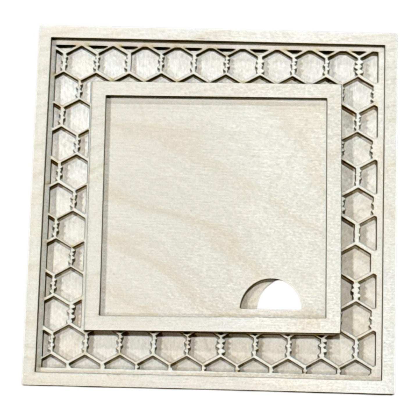 DIY Chicken Wire Frames for Square Frames, Wood Framed Sign, Mantel Deco, Home Decor, Shelf Sitter, Frames Interchangeable 4.25" Squares