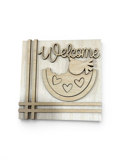 DIY Primitive Squares, DIY Ladder Inserts, Count Your Blessings, Ladder Inserts Craft, Paint Your Own, Home, Gather Squares, 4.25"