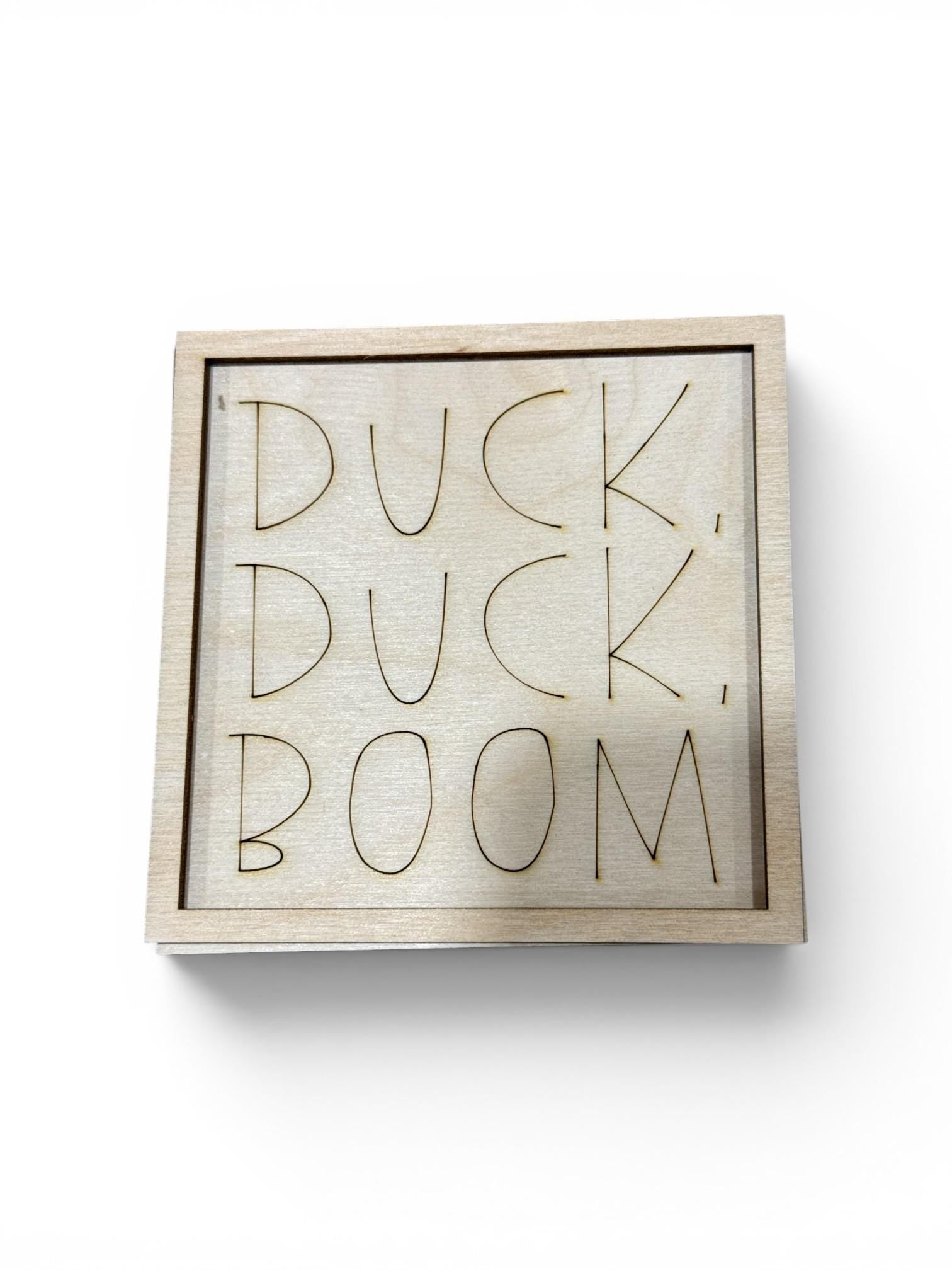 DIY Duck 4th of July Ladder Inserts, Ladder Inserts DIY, 4.25" Squares for inserts, Leaning ladder inserts, Duck, 4th of July