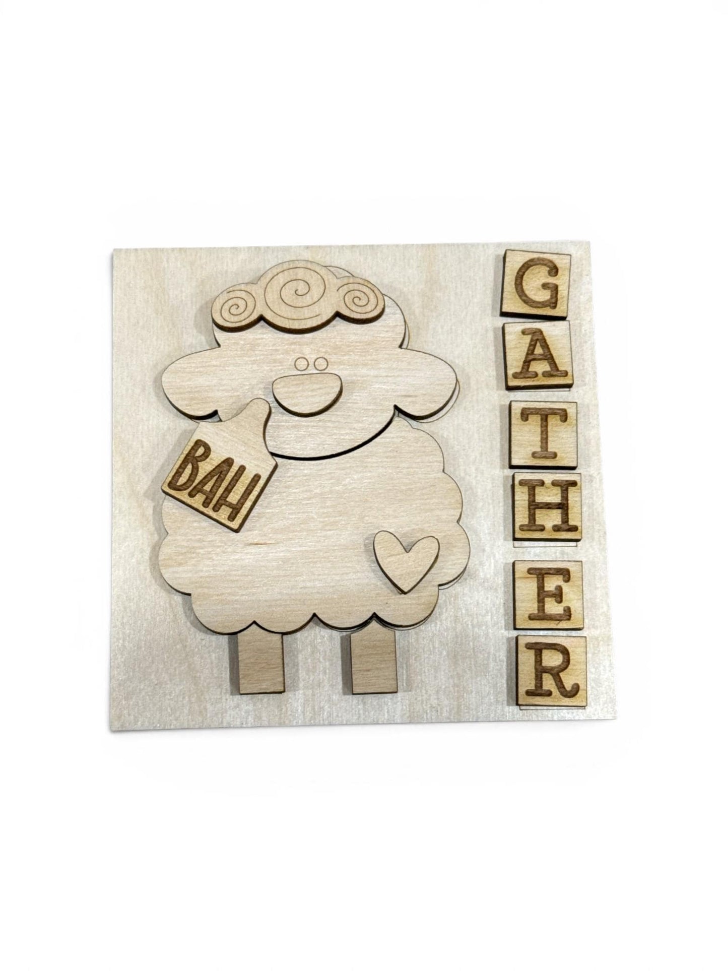 DIY Primitive Squares, DIY Ladder Inserts, Count Your Blessings, Ladder Inserts Craft, Paint Your Own, Home, Gather Squares, 4.25"